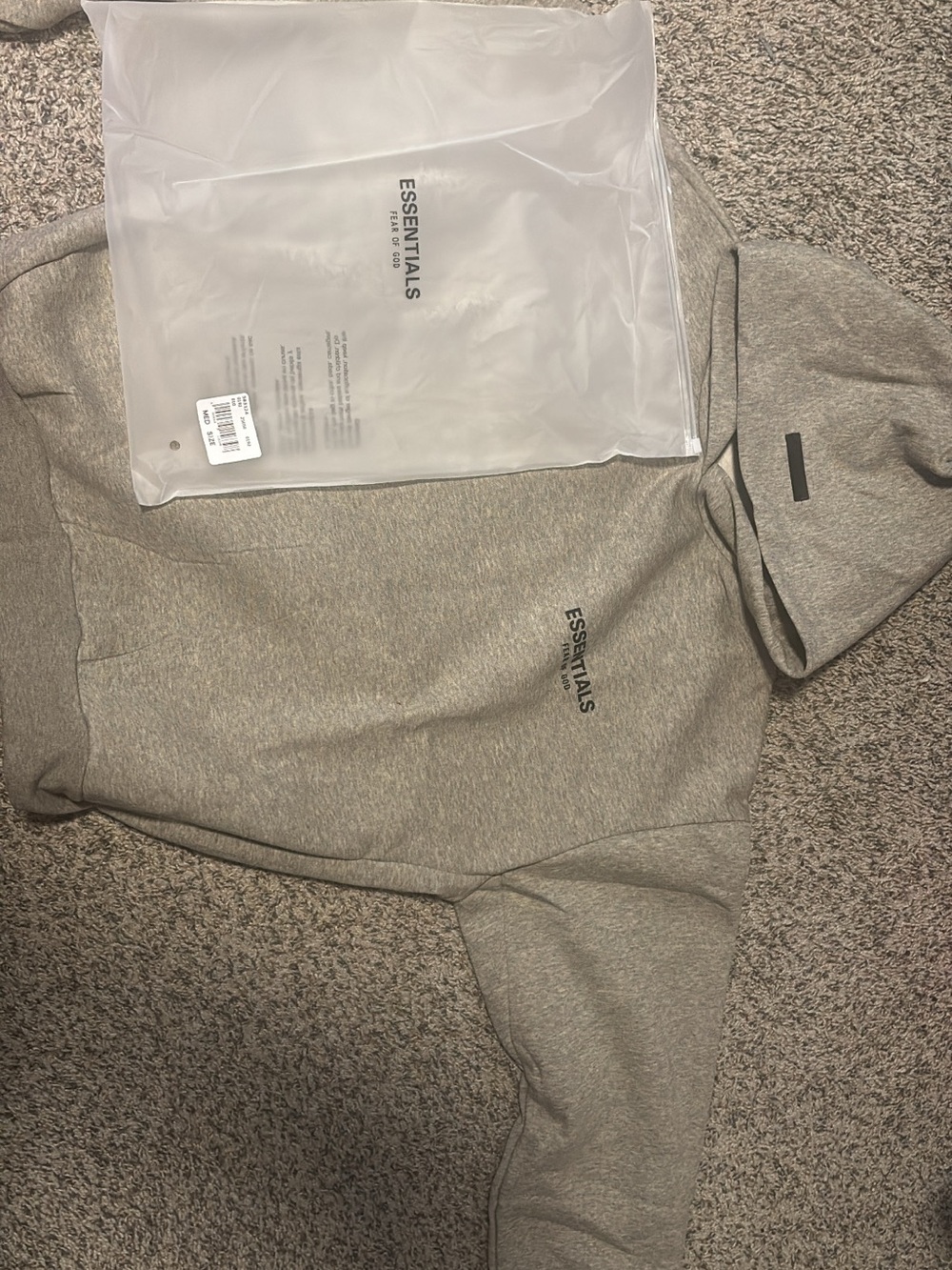 Essentials Grey Hoodie